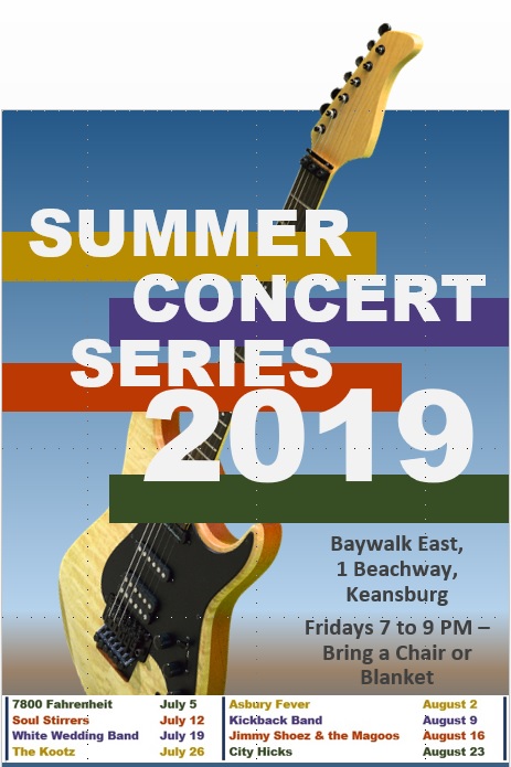 Summer Concerts 2019 - The Borough of Keansburg - The Borough of Keansburg